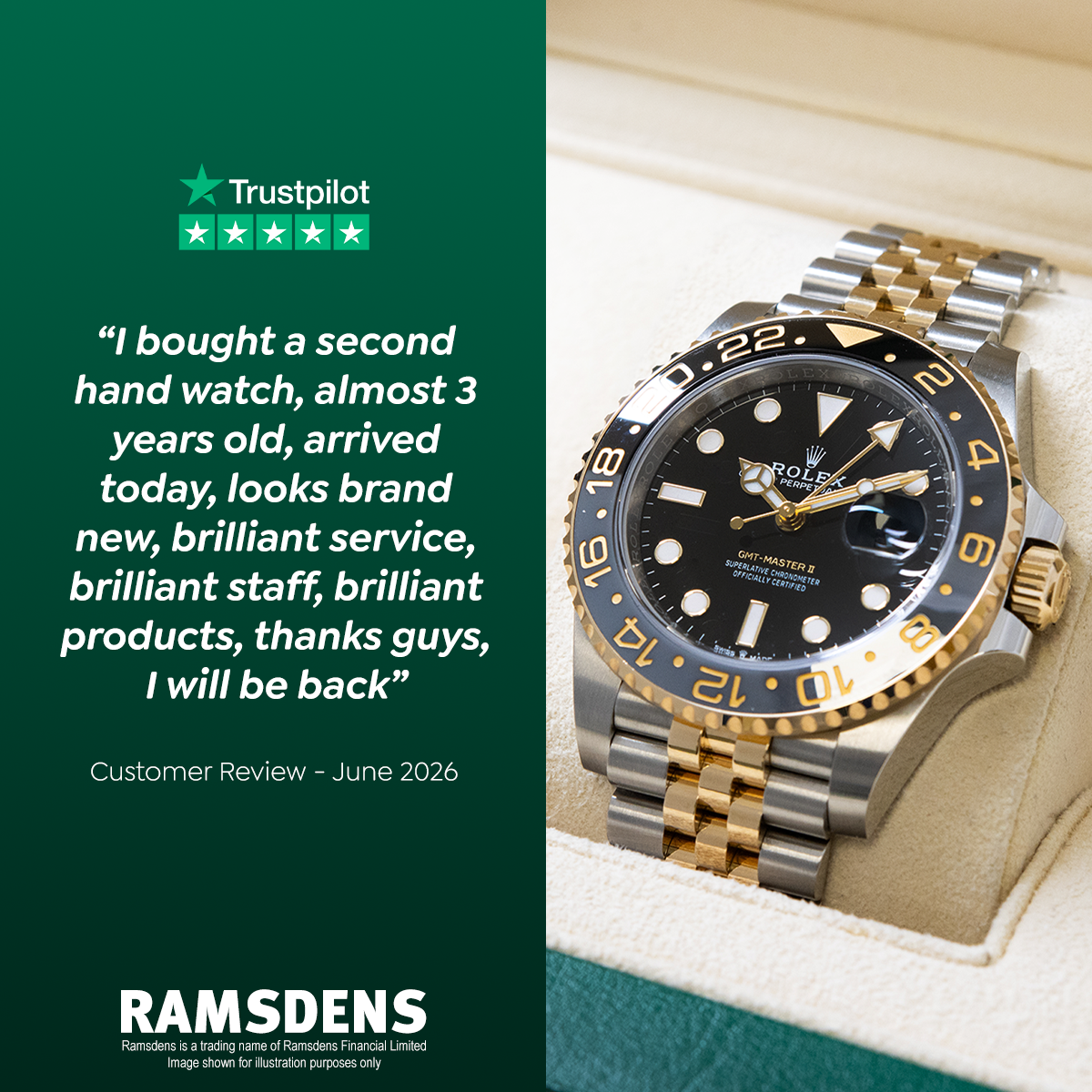 RAMSDENS Facebook ad