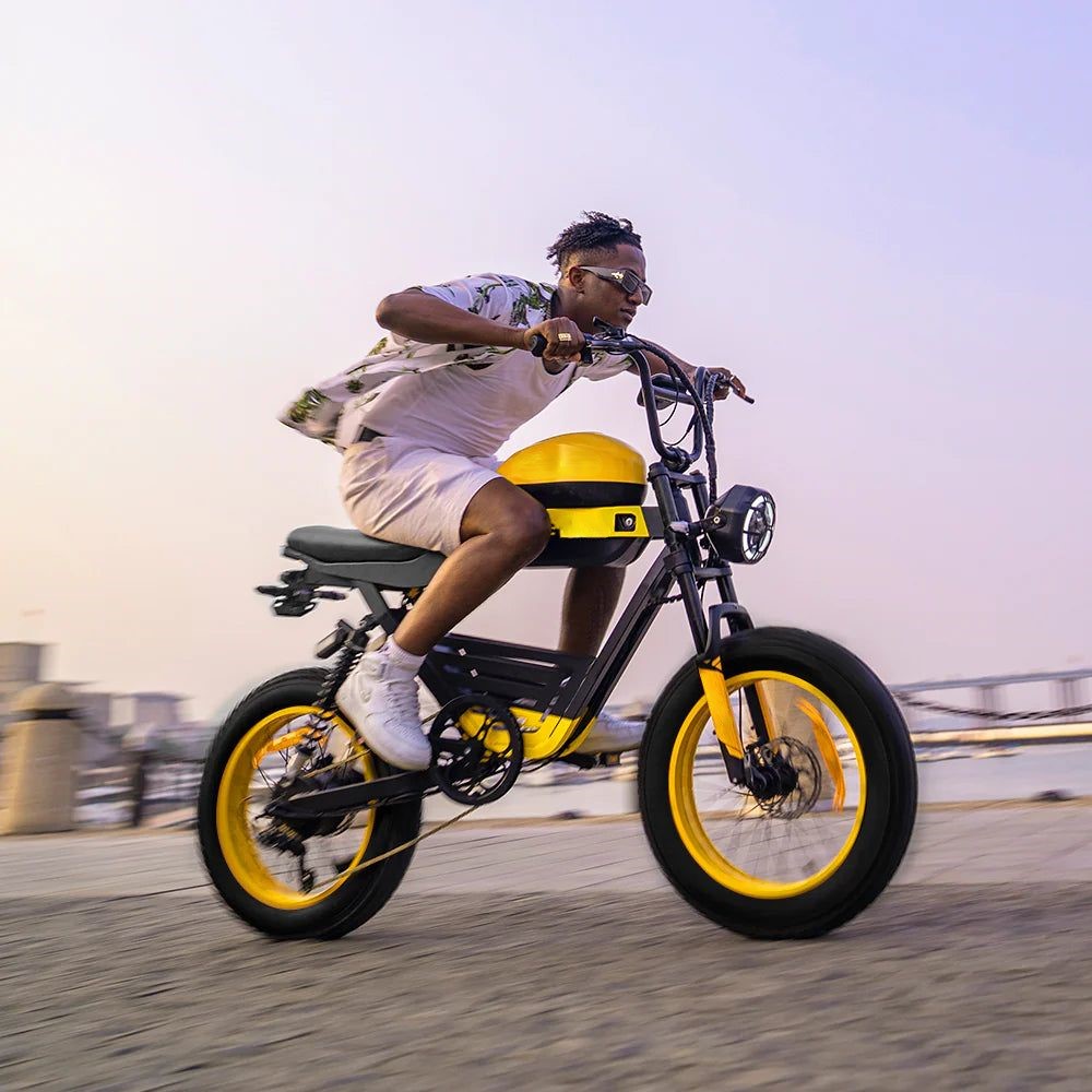 Discount Center Facebook ad: E-Bikes with Throttle: Informational Guide