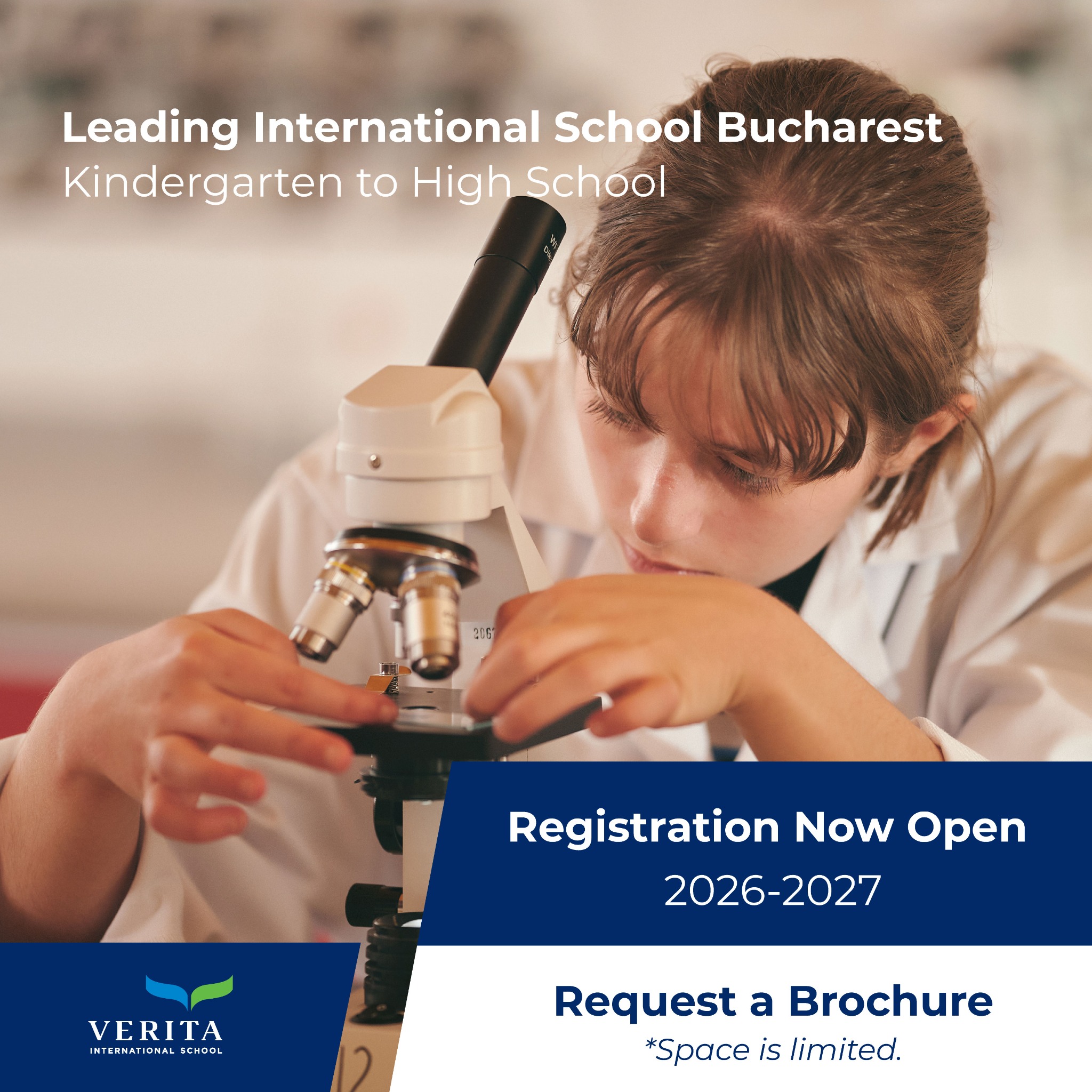 Verita International School - Bucharest, Romania Facebook ad