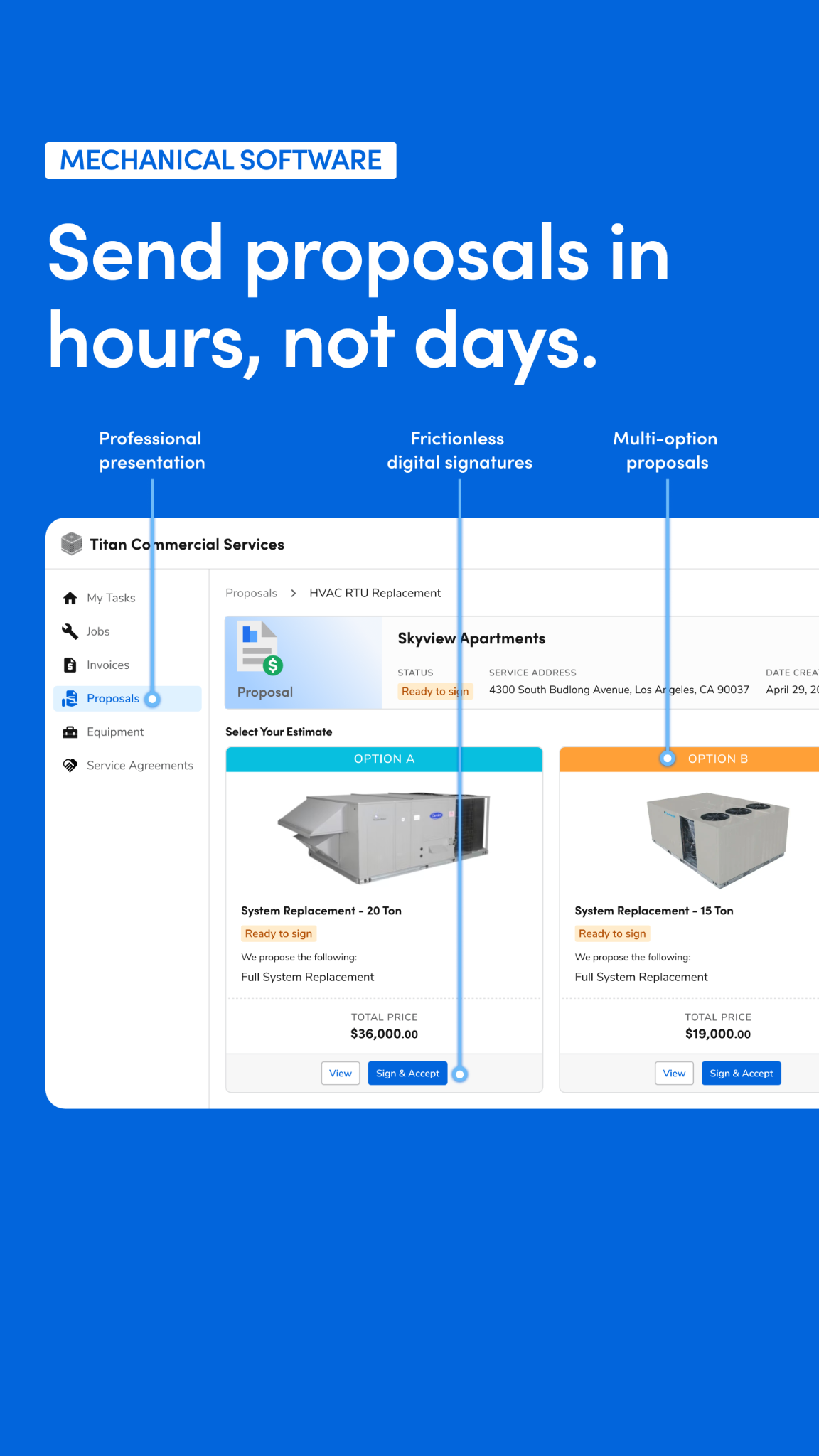 ServiceTitan Facebook ad from Jul 27, 2026