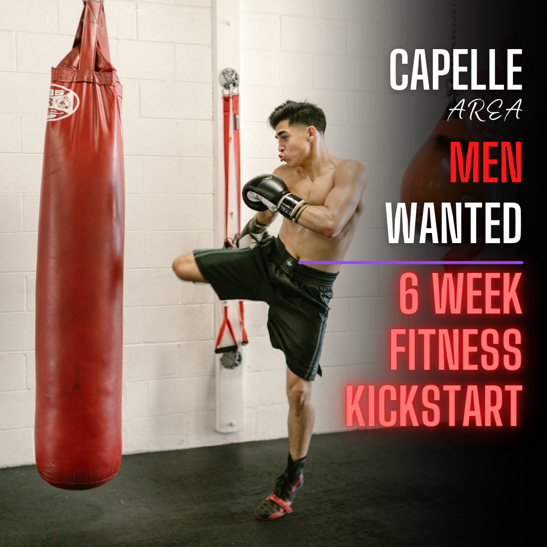 Cardiocombat.nl Facebook ad: Get back into shape without wasting time