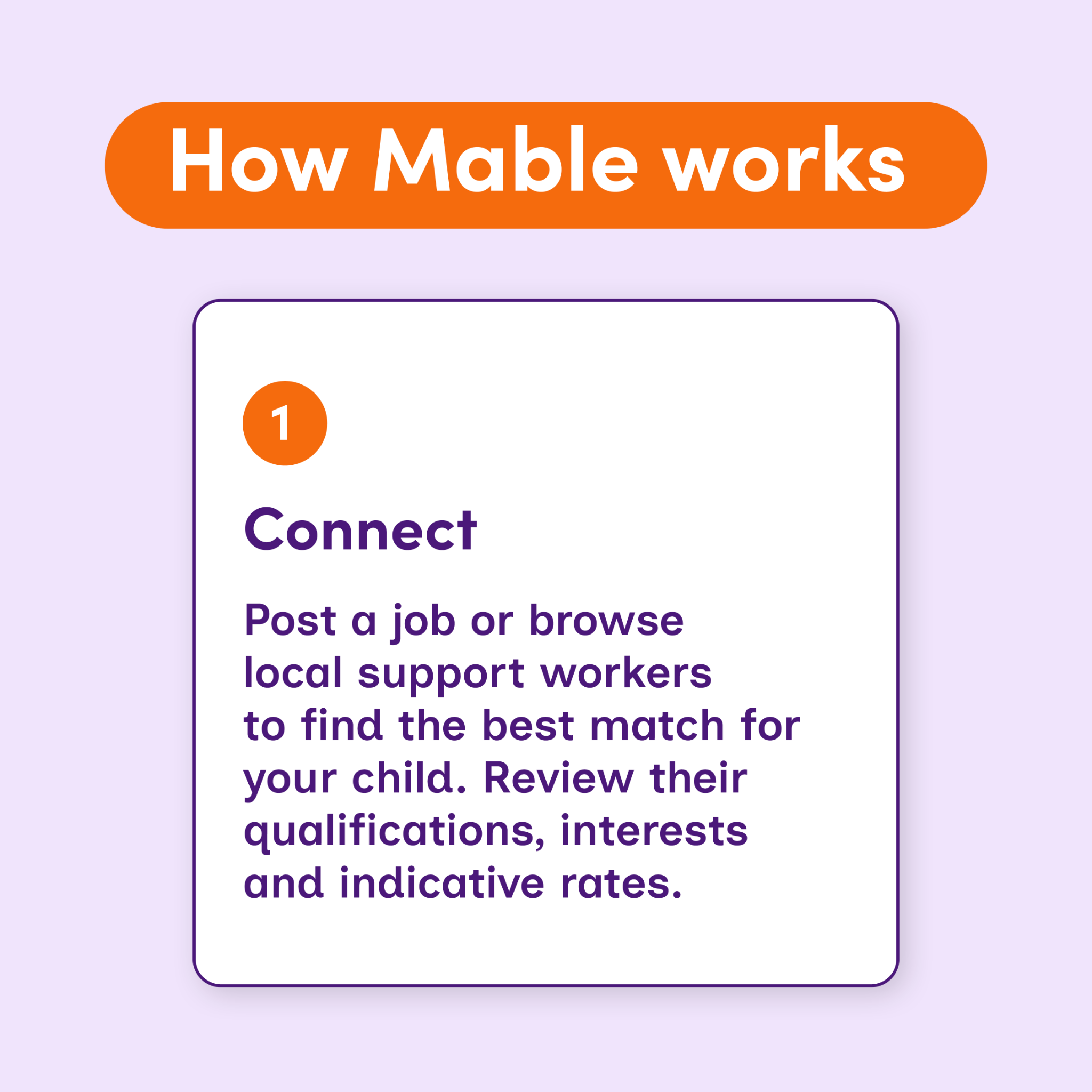 Mable Facebook ad