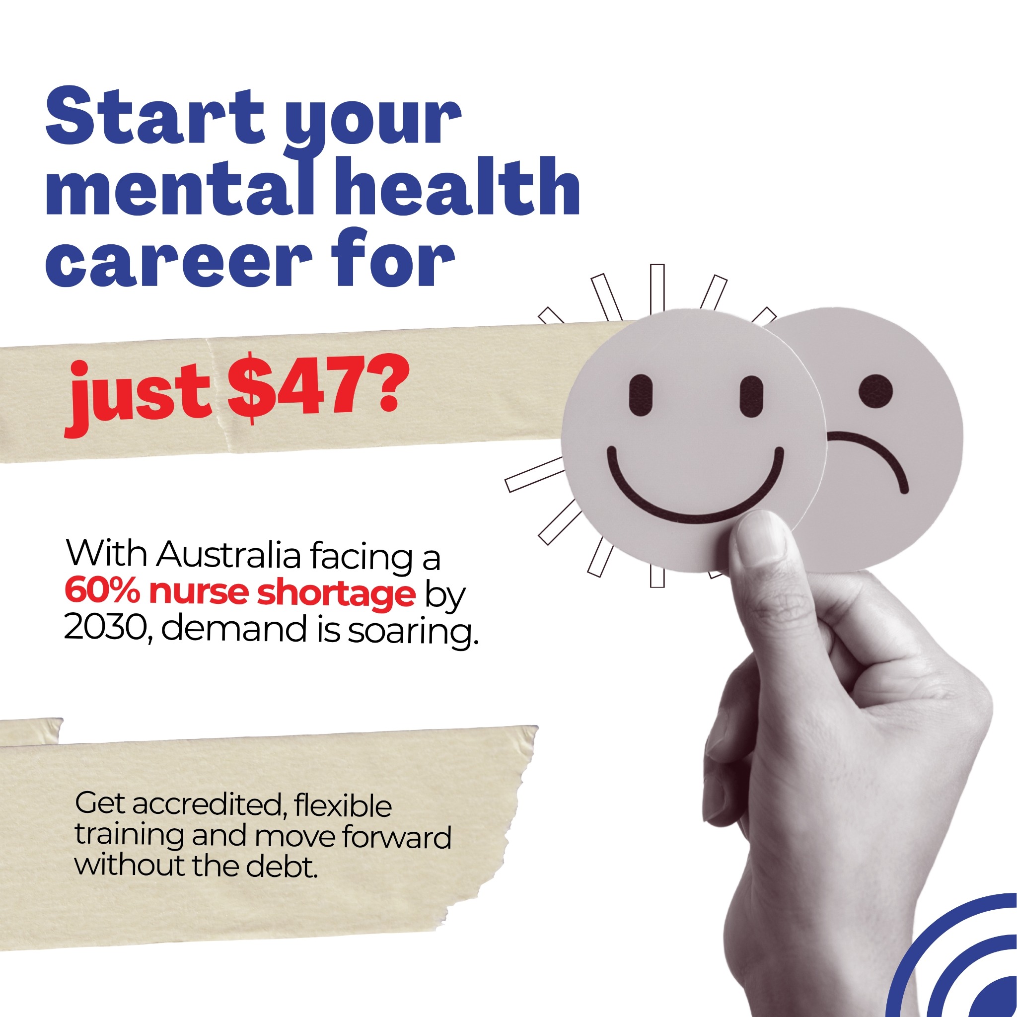 Getmycourse.com.au Facebook ad