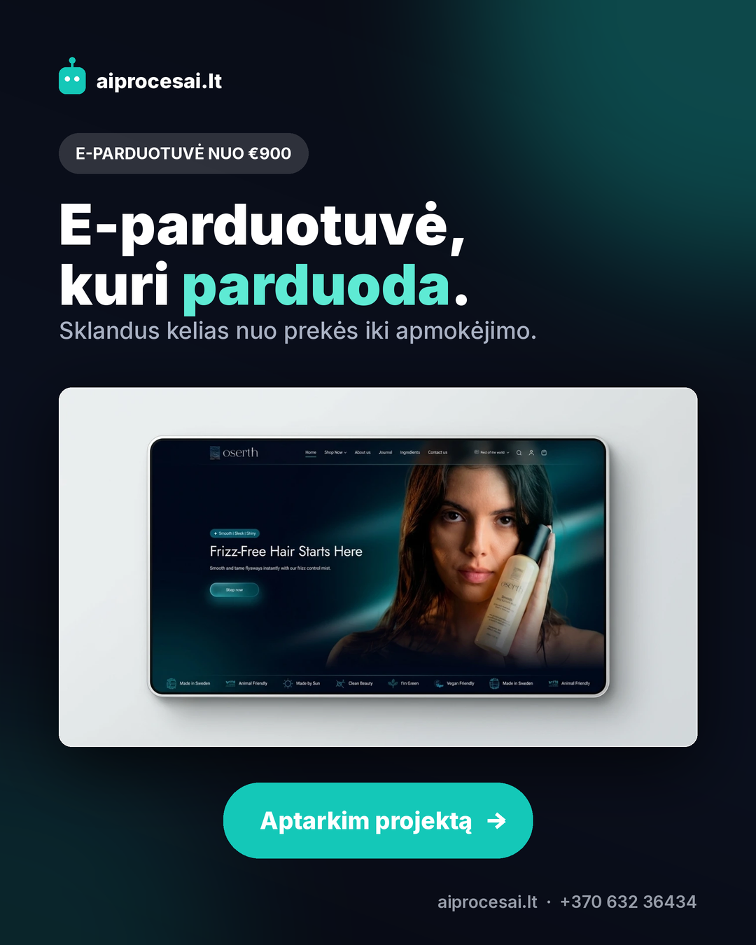 AiProcesai.lt Facebook ad
