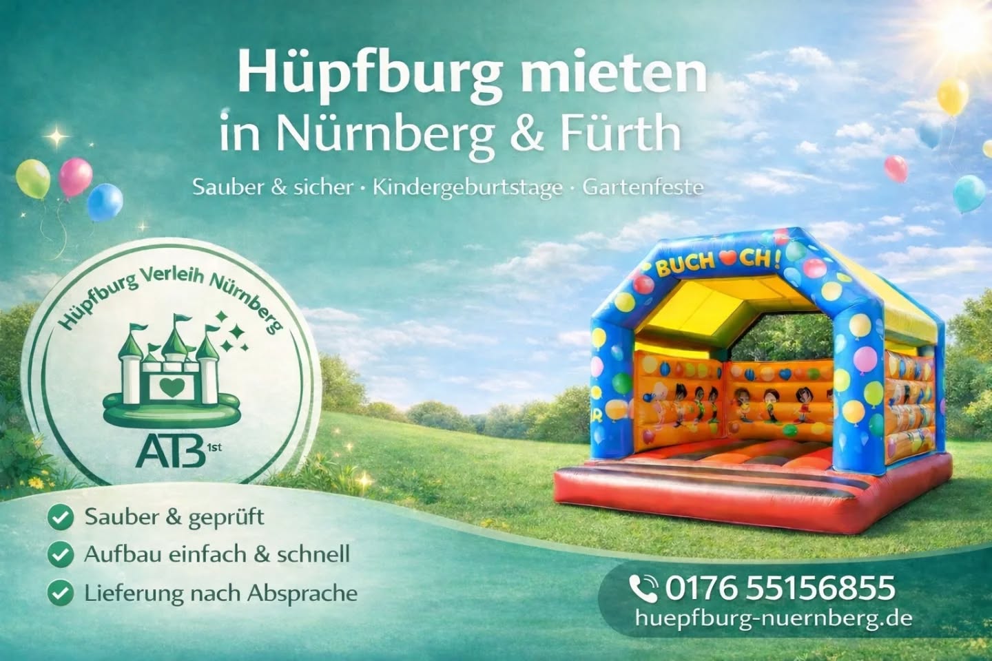 Hüpfburg Nürnberg  Facebook ad