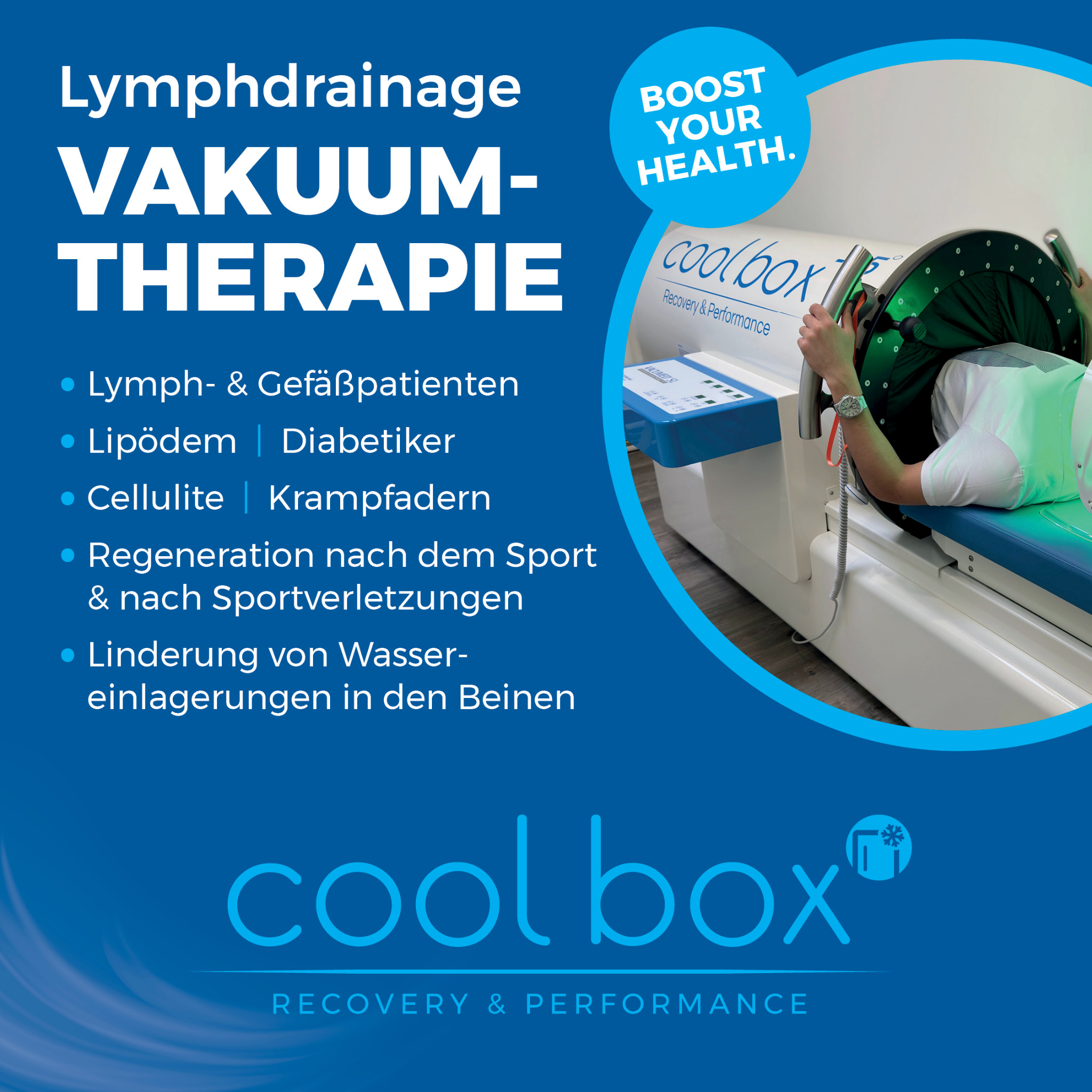 Coolbox Recovery & Performance Center Facebook ad from Jul 31, 2025