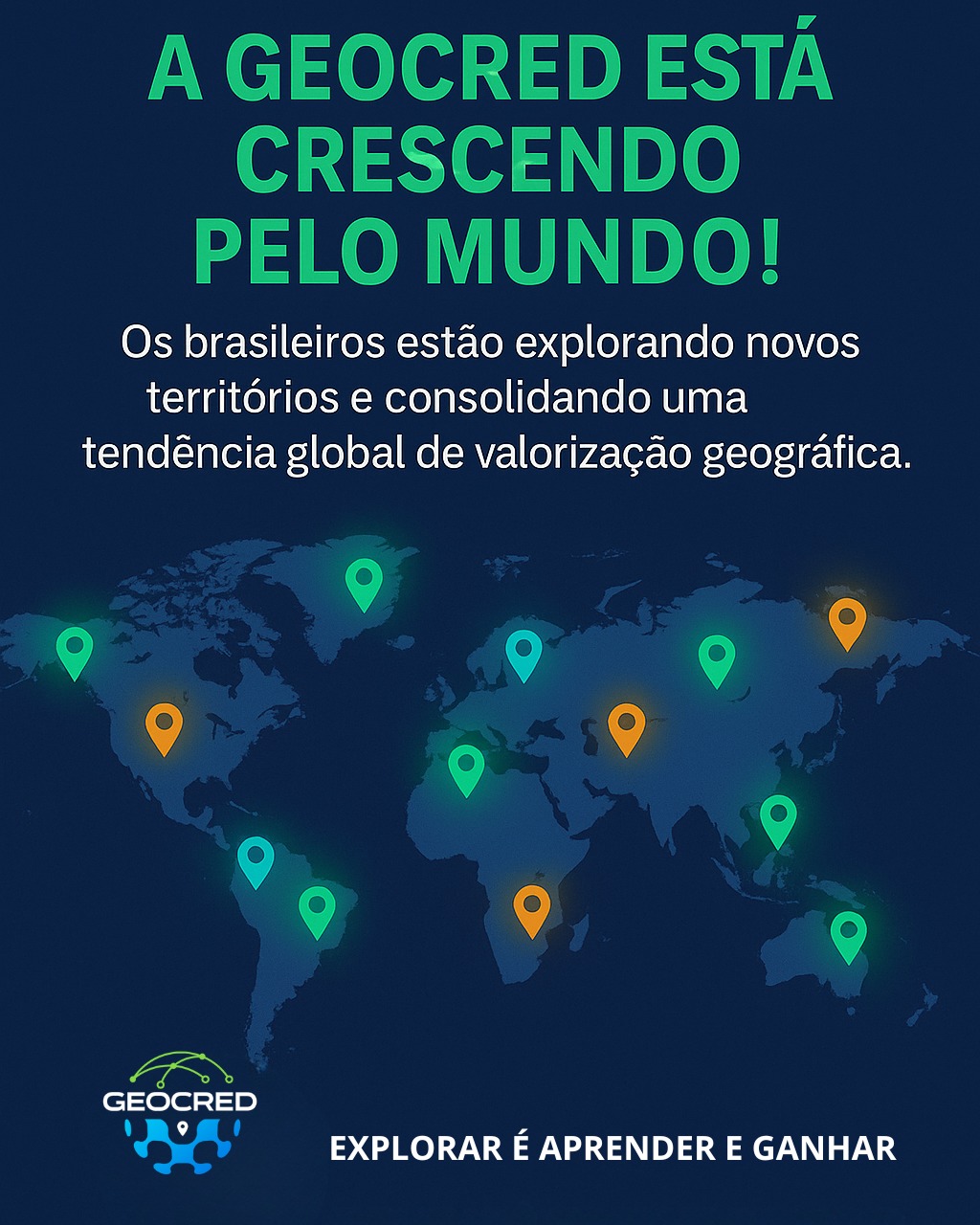 Geocred - Espaço Geográfico Facebook ad: A Geocred está crescendo pelo mundo!