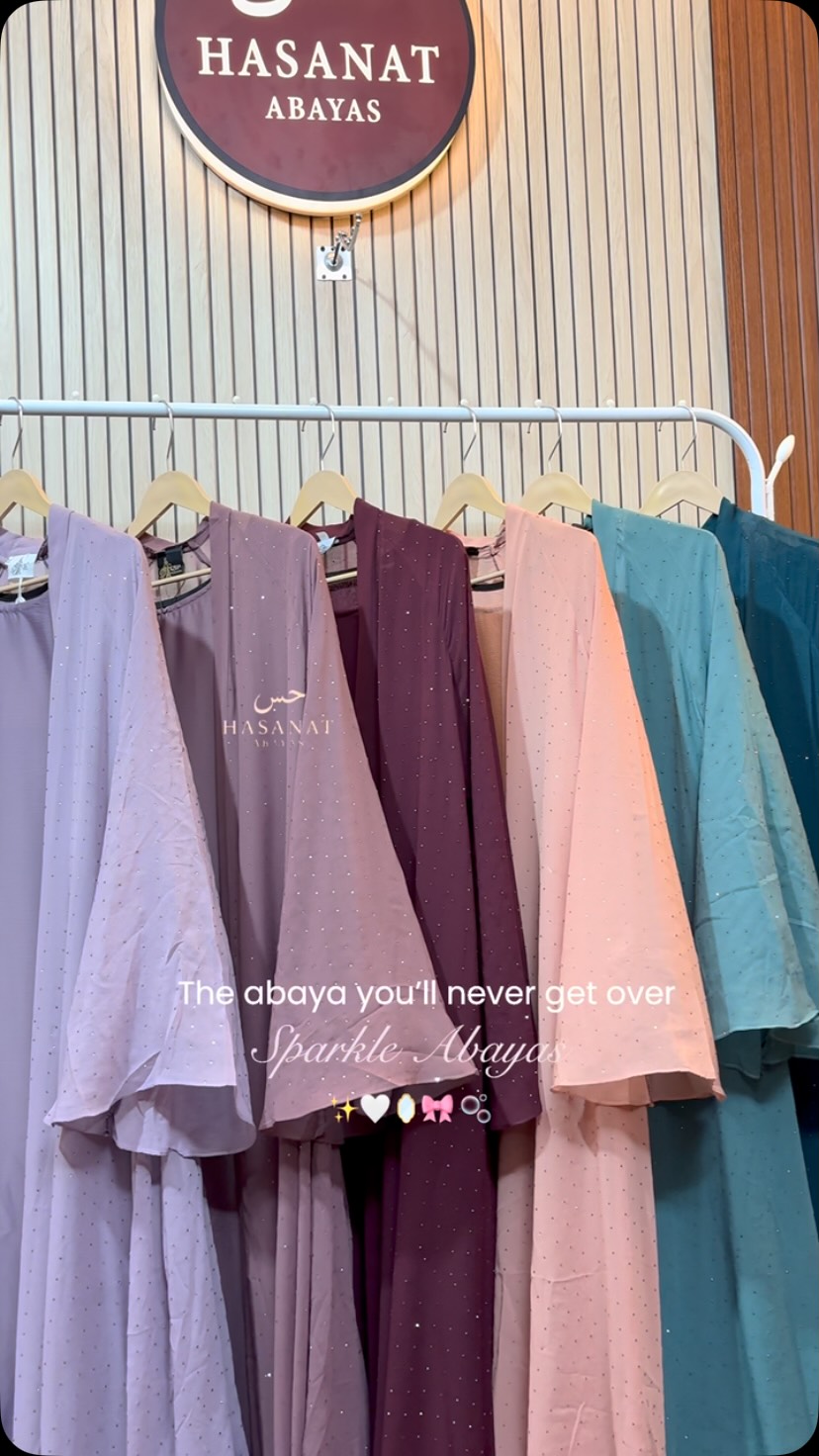 hasanat.abayas Facebook ad: THE ABAYA OF YOUR DREAMS