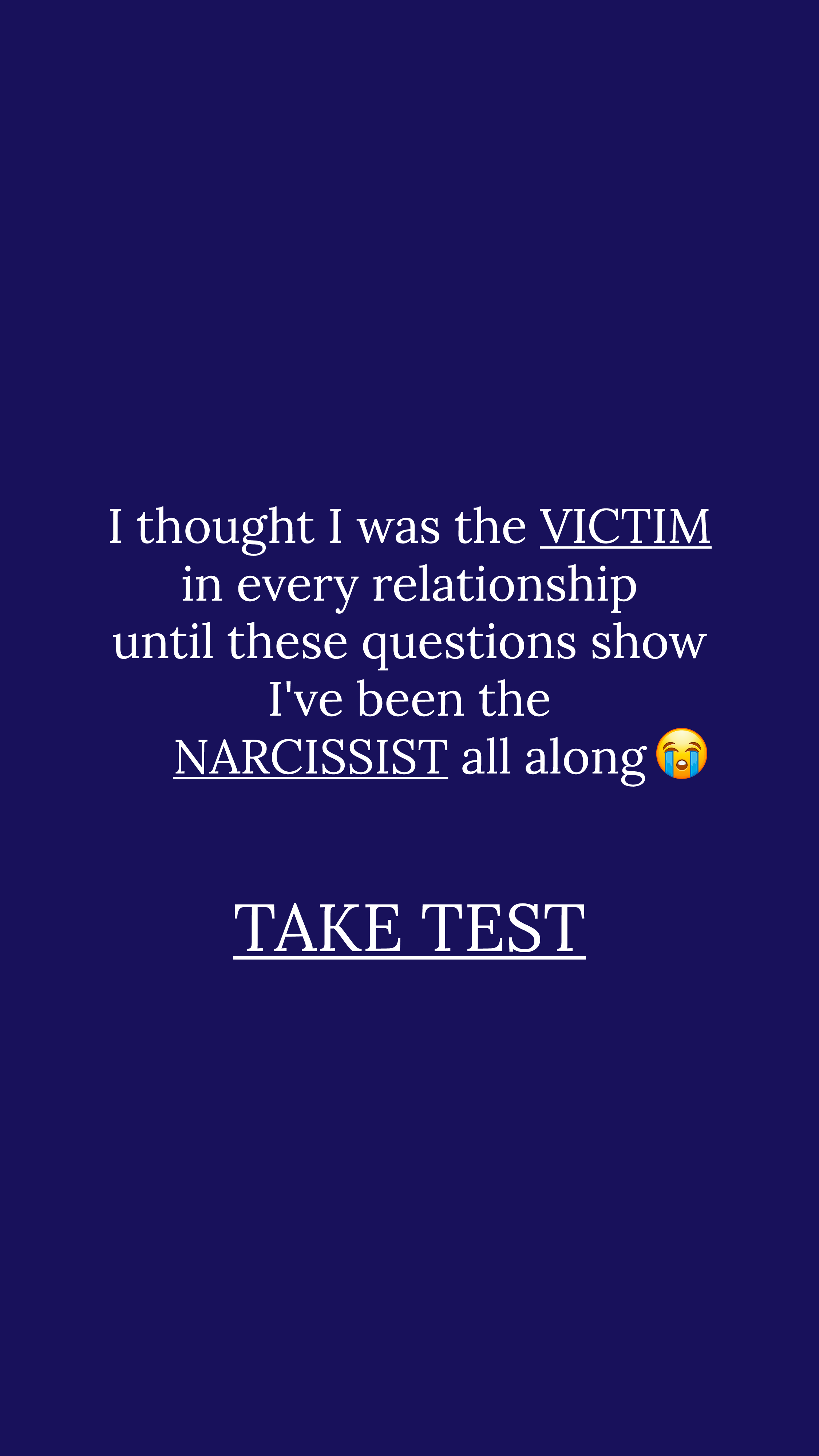 Personality Type Facebook ad