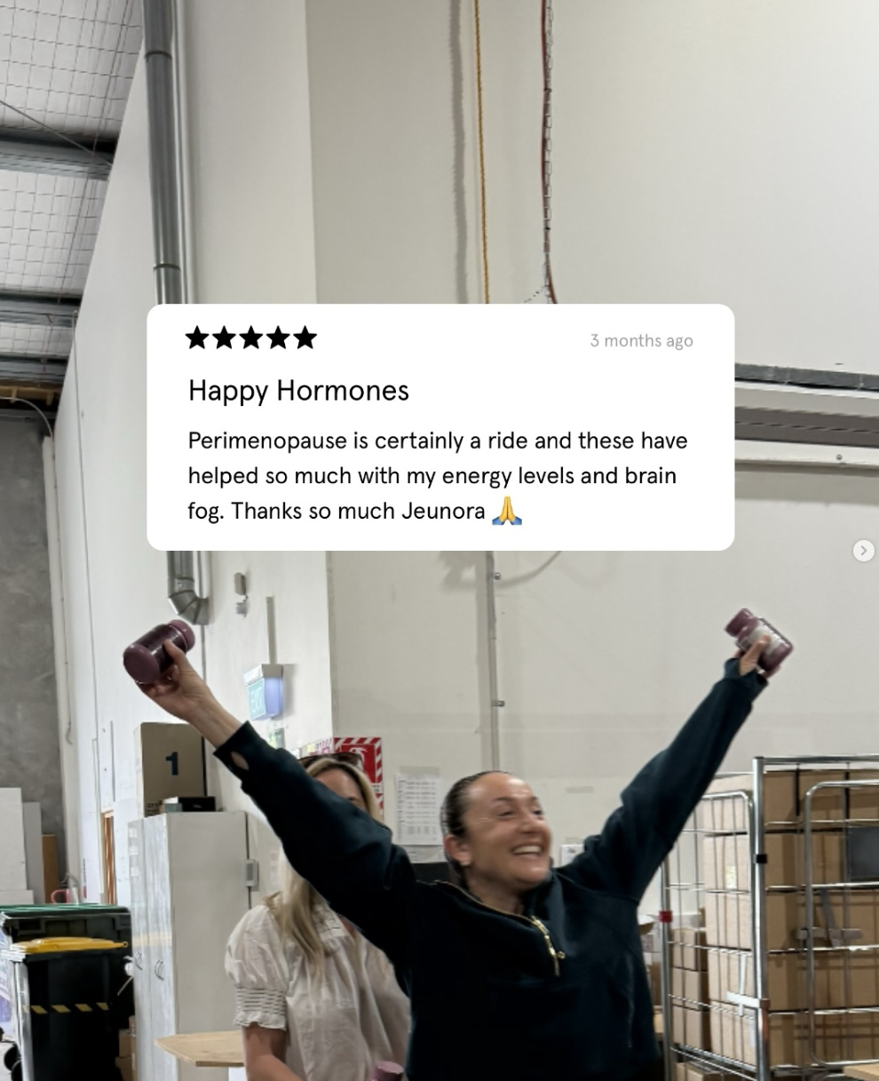 Jeuneora Facebook ad: WOW, 86% of customers give us 5 stars!