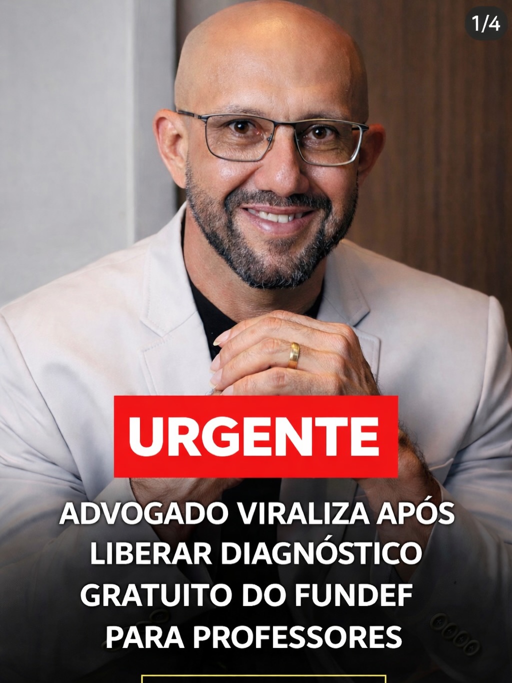 Liecio Nogueira Adv Facebook ad: ATENÇÃO PROFESSOR! O PAGAMENTO DO FUNDEF COMEÇOU!