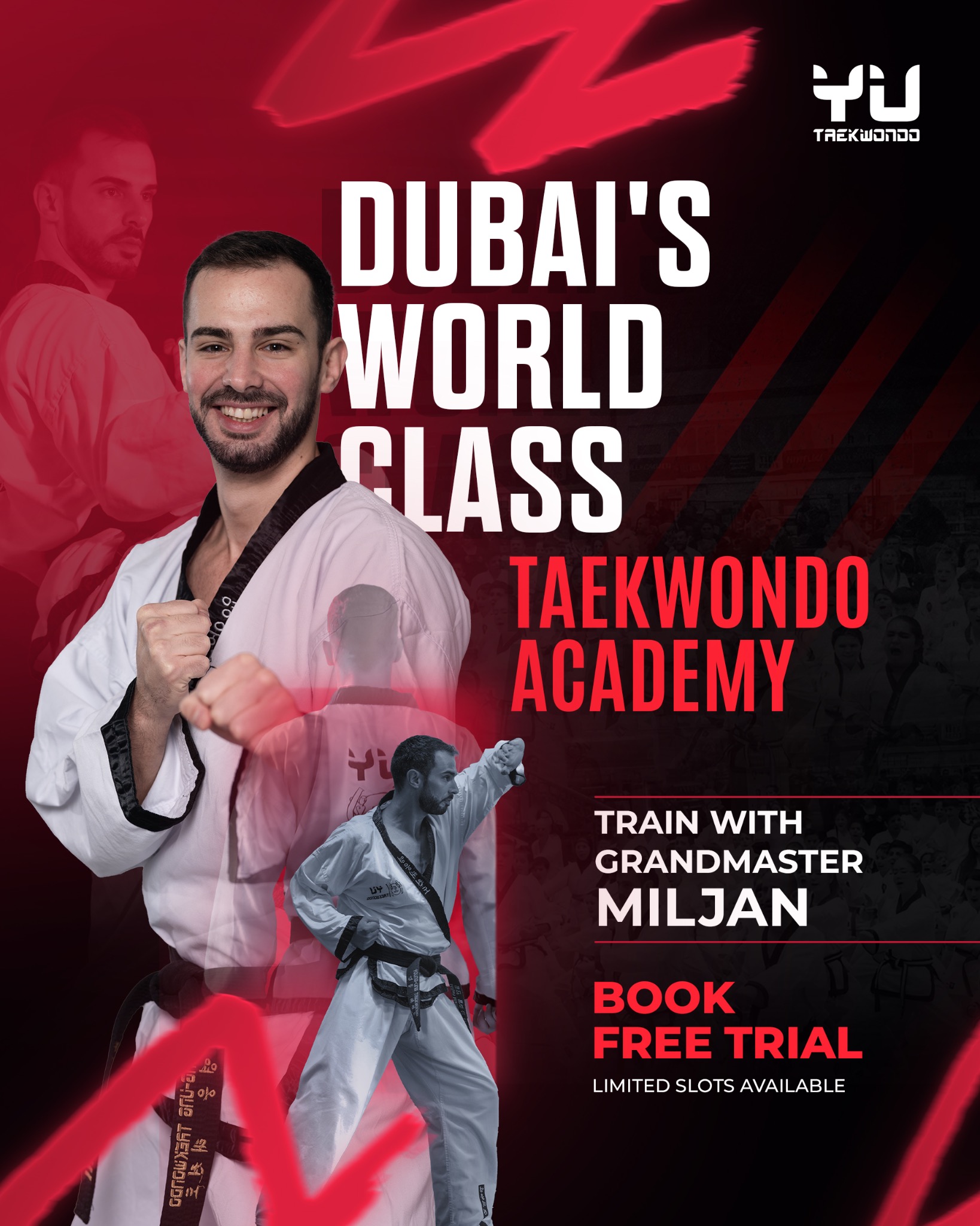 YU Taekwondo Dubai Facebook ad