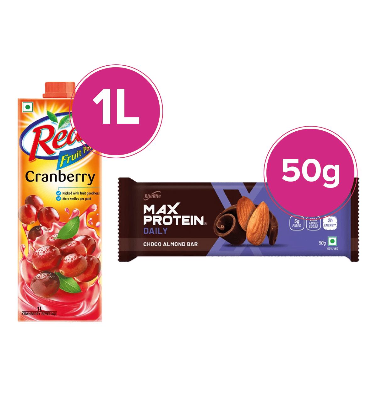 Max Protein Snacks Facebook ad