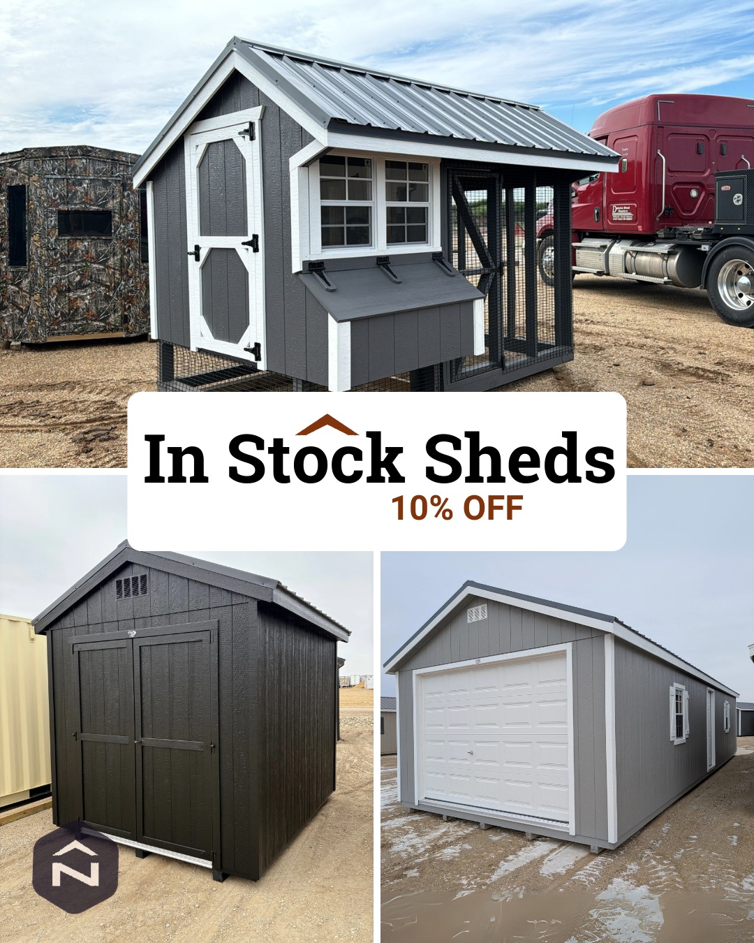 Northland Sheds Facebook ad