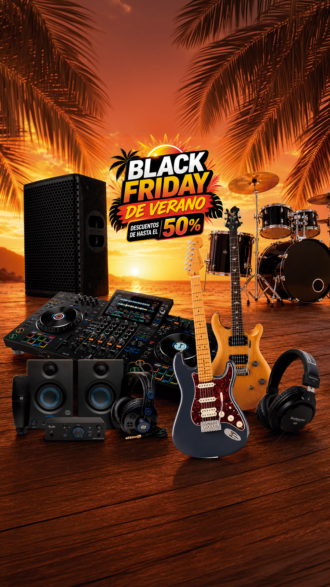 Egitana - Tienda de Instrumentos Musicales Facebook ad