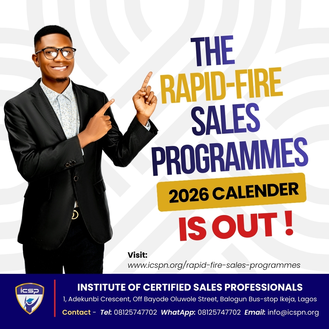 Institute of Certified Sales Professionals Facebook ad: Sharpen Your Sales Skills All Year