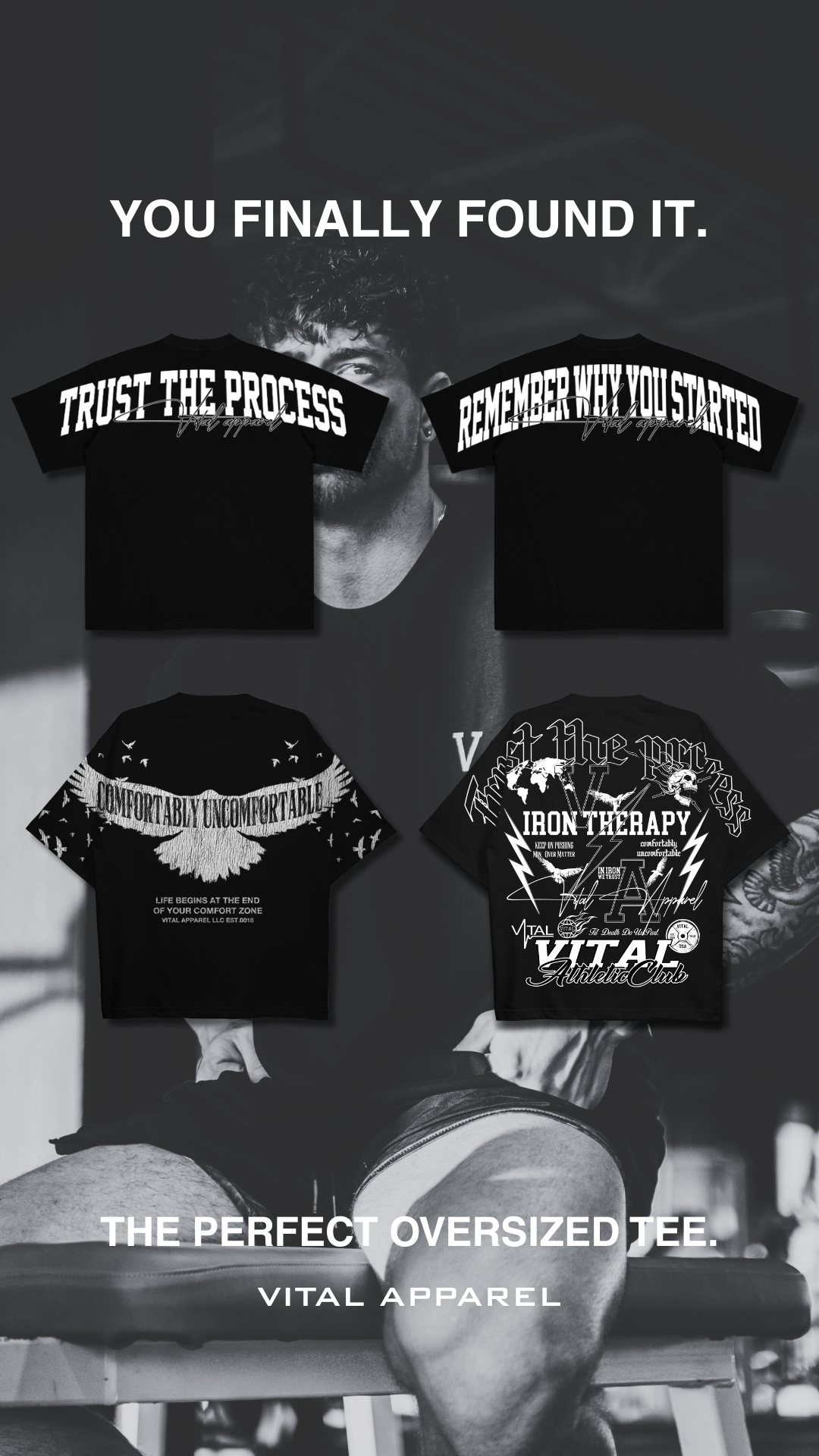 Vital Apparel Facebook ad