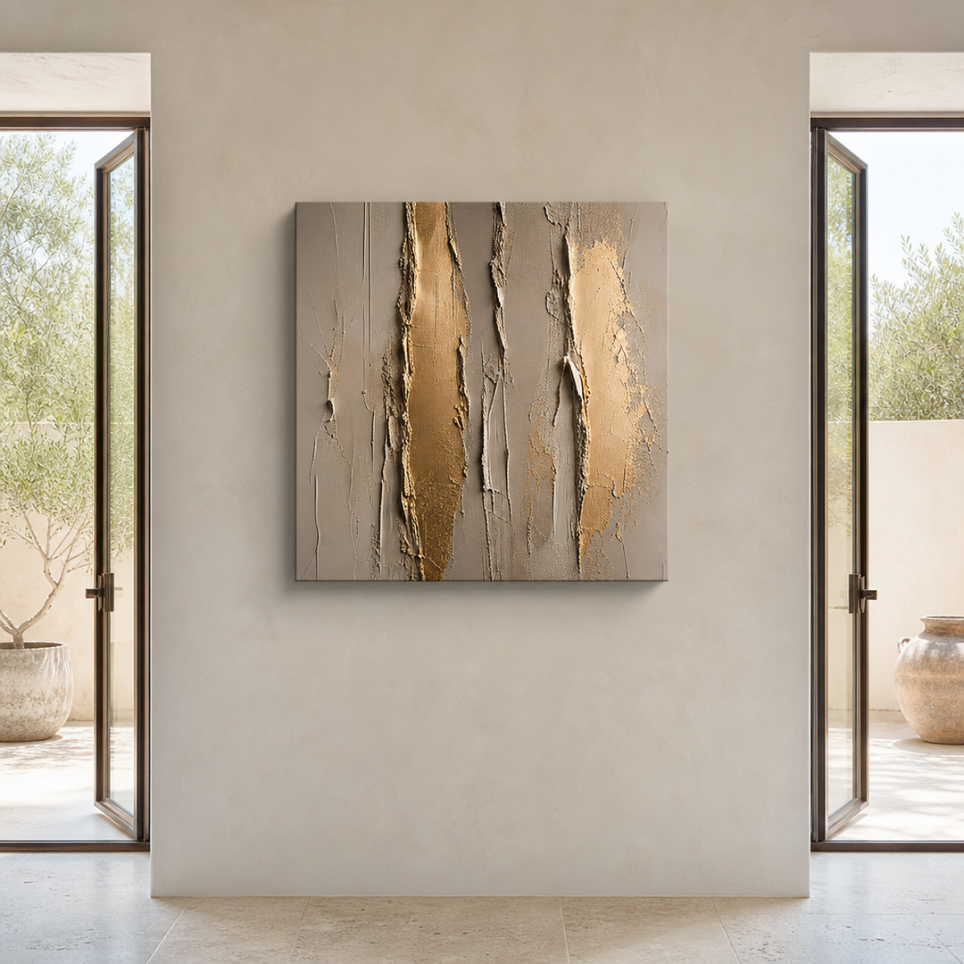 Tailored Canvases - Personalized Art Facebook ad: Golden Texture | Made in the USA | Ships Fast