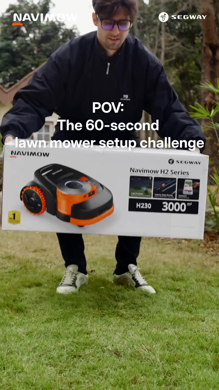 Robotutstyr.no Facebook ad: Segway Navimow Robotgressklipper