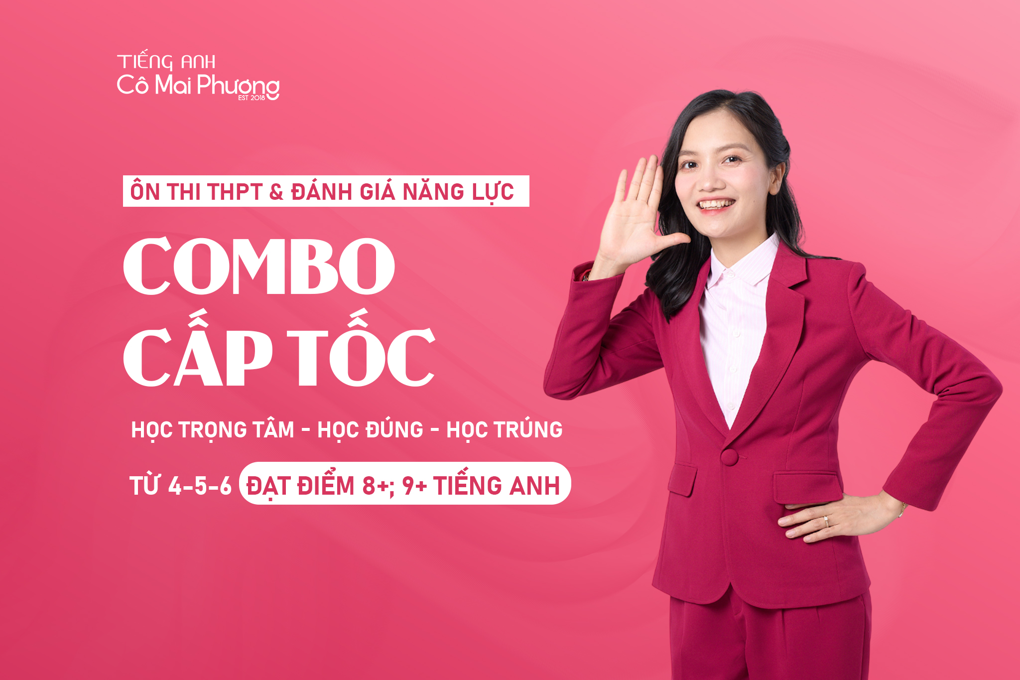 Học tiếng Anh cùng cô Vũ Mai Phương Facebook ad