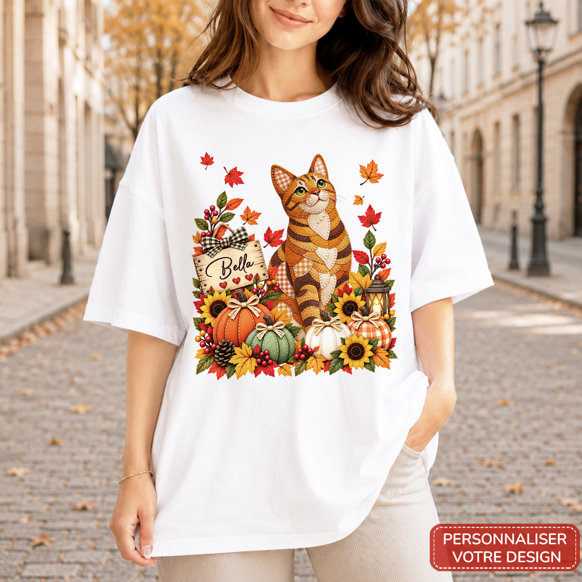 Cadeauplus Facebook ad: Personnalisez votre T-shirt