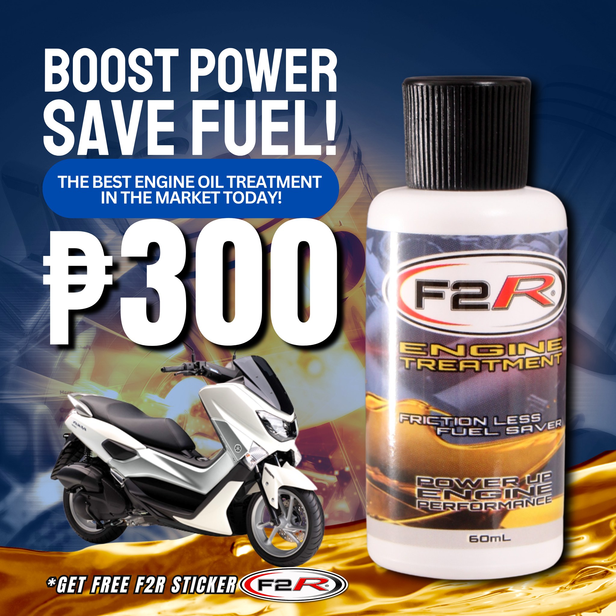 F2R Engine Treatment - Philippines Facebook ad: Shopee: https://shp.ee/wgmhw2d