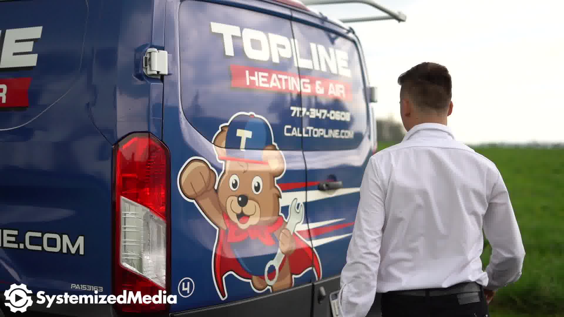 Systemized Media Facebook ad: Book a Free HVAC Marketing Strategy Call