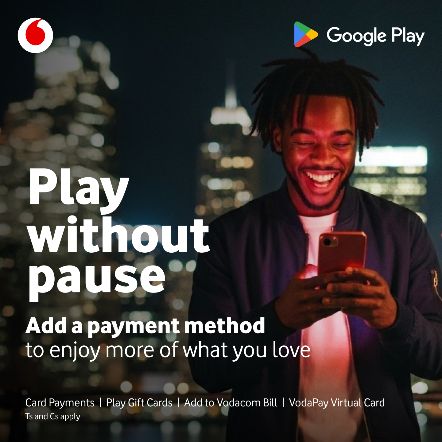 Vodacom Facebook ad