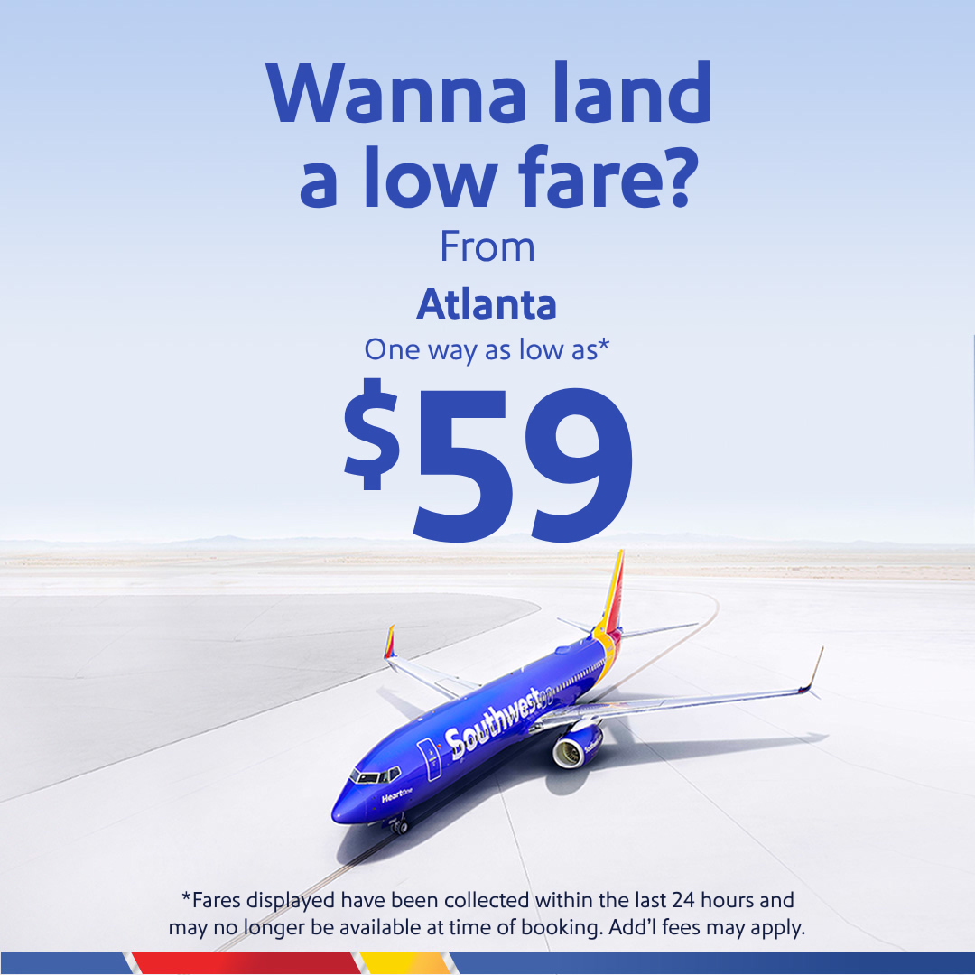 Southwest Airlines Facebook ad