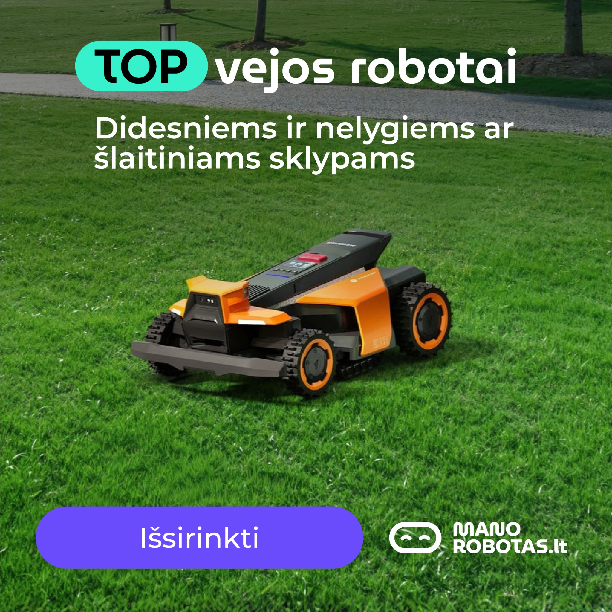 manorobotas.lt Facebook ad