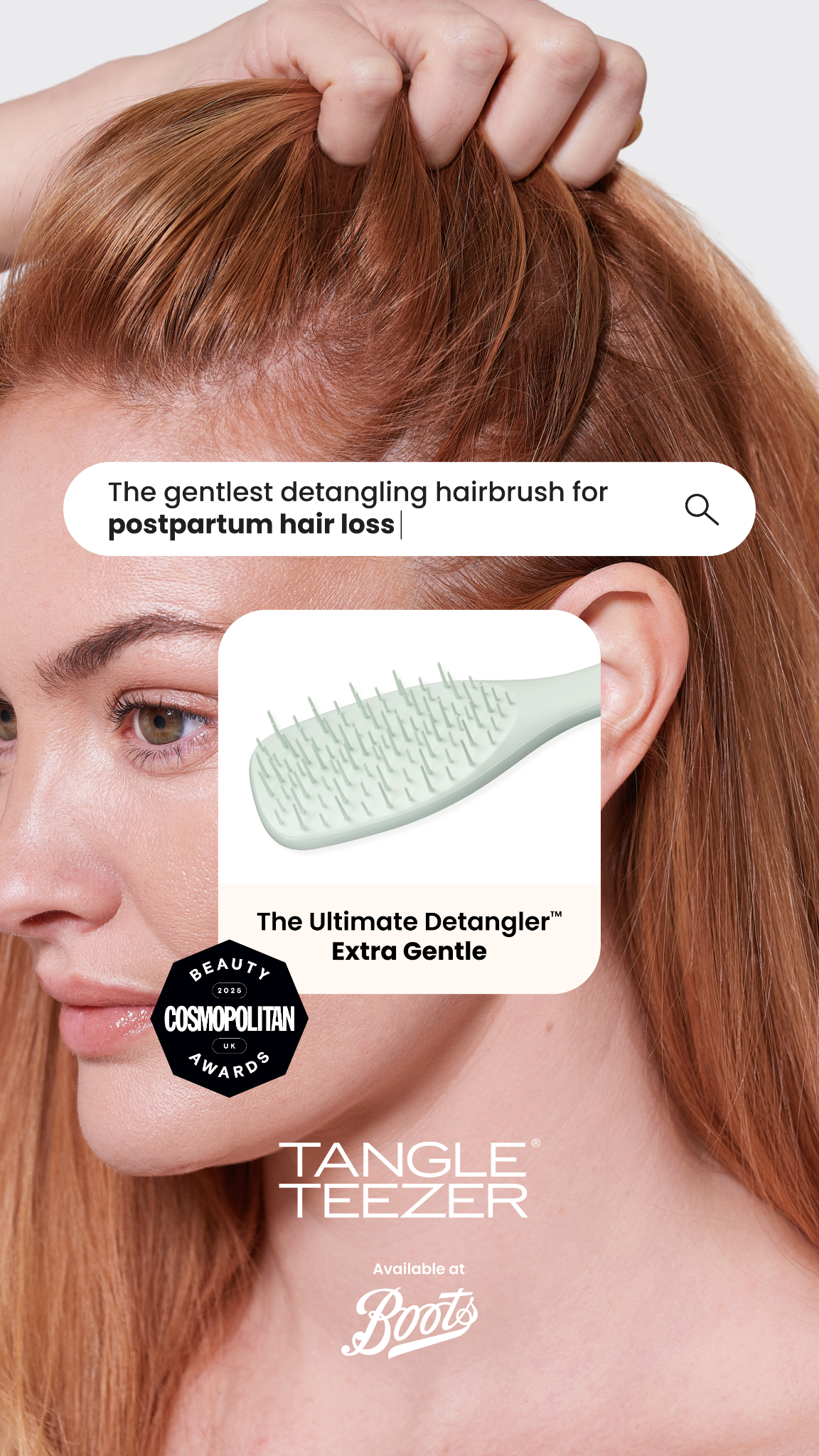 Tangle Teezer Facebook ad from Jan 21, 2026