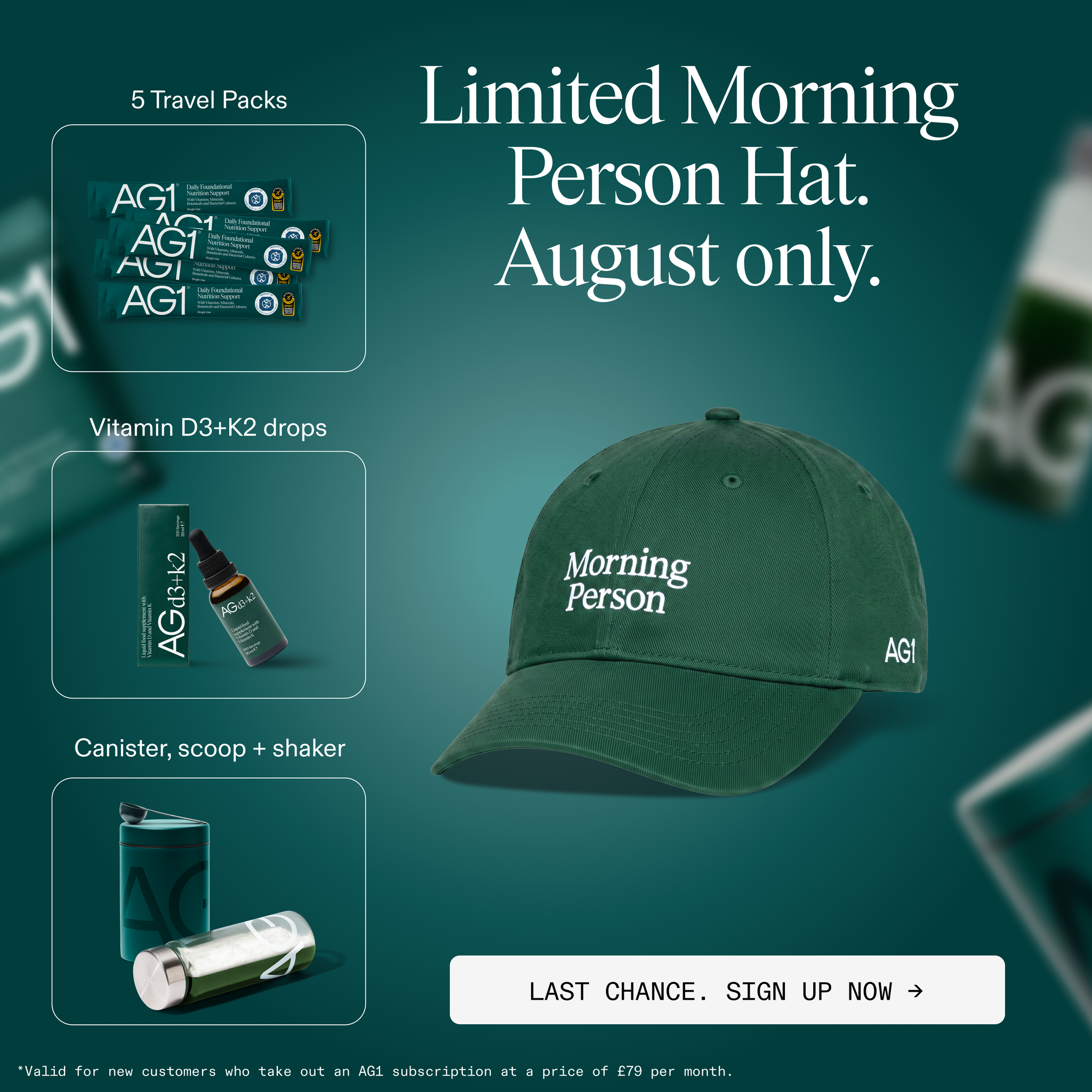 AG1 by Athletic Greens Facebook ad