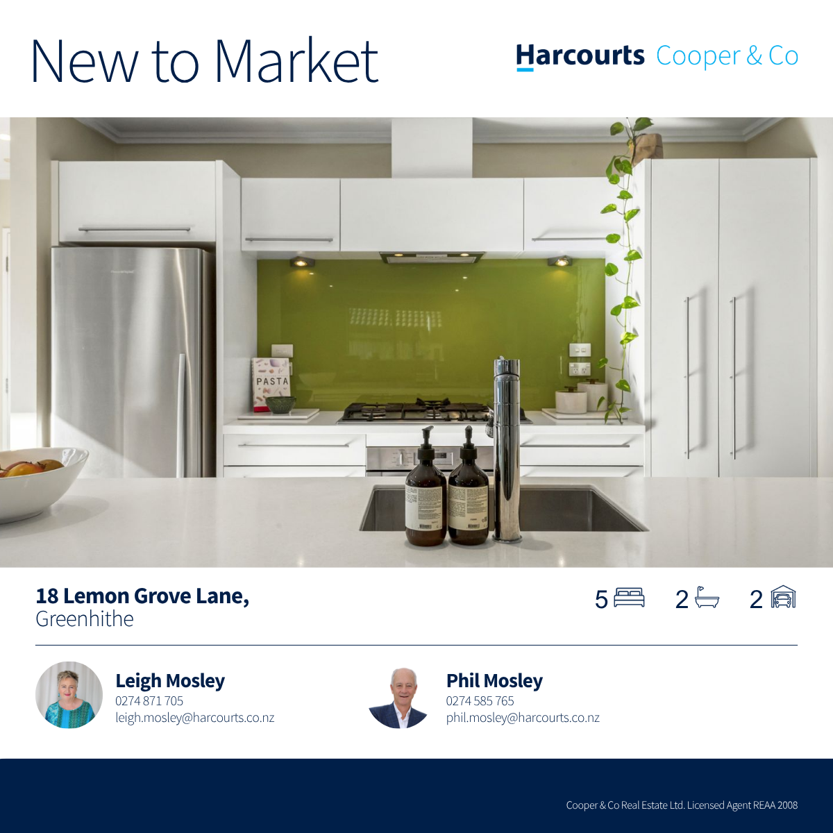 Harcourts Cooper & Co Real Estate Facebook ad