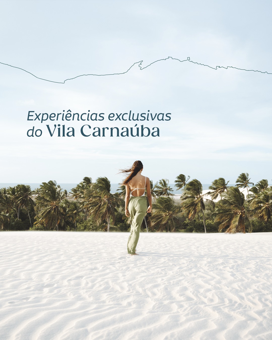 Vila Carnaúba Facebook ad: Sua casa com conforto, pé na areia e…