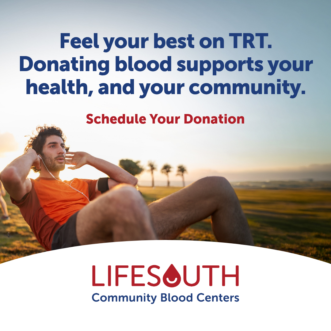 LifeSouth Community Blood Centers Facebook ad