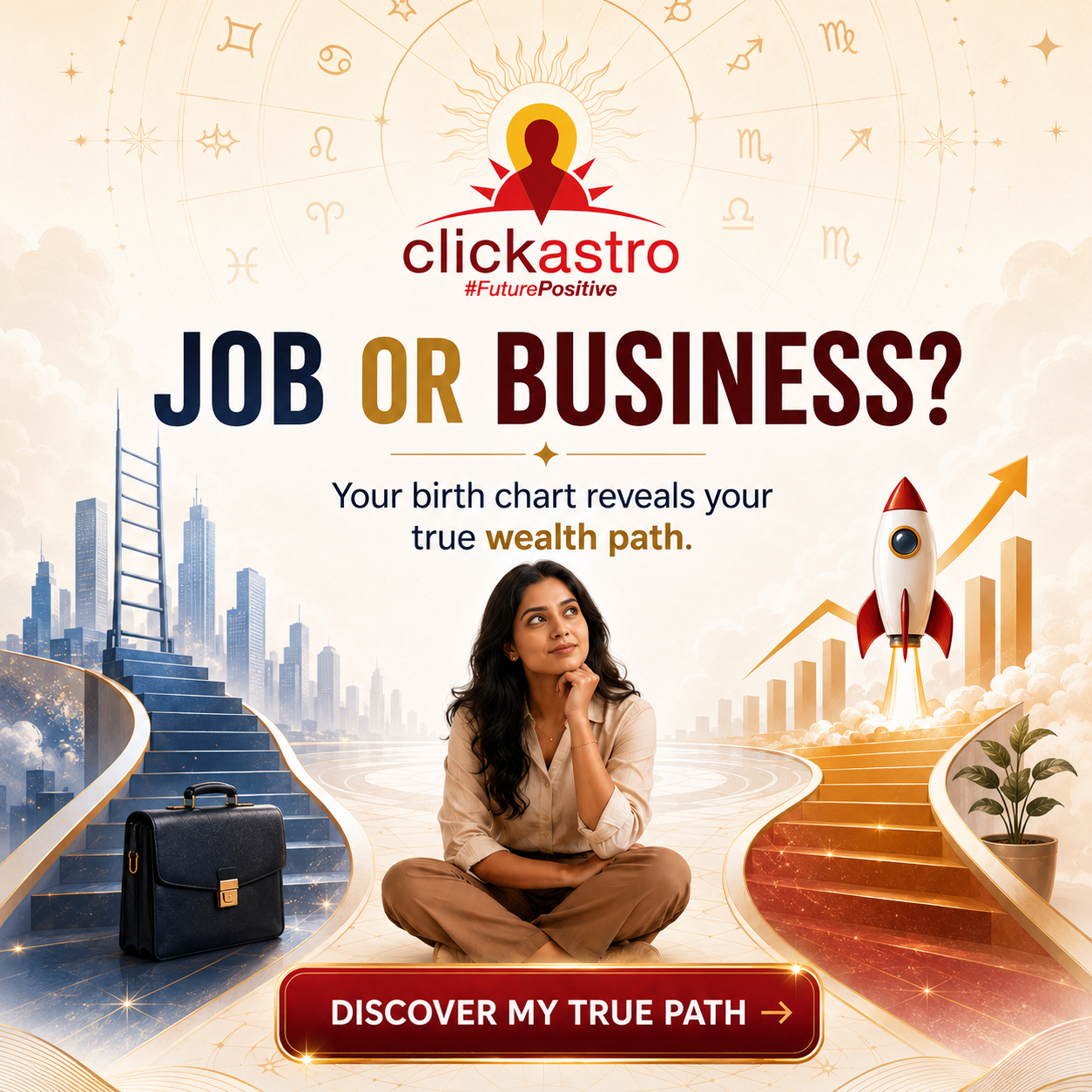 Clickastro Facebook ad