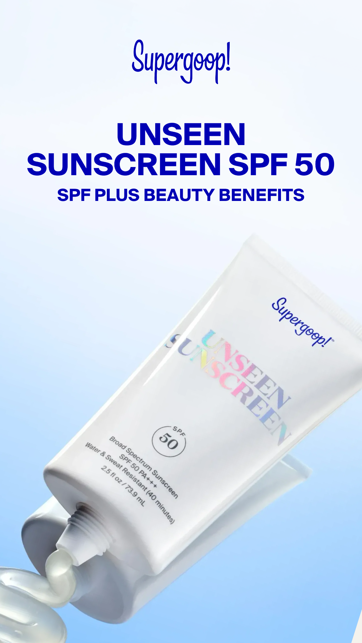 Supergoop Facebook ad