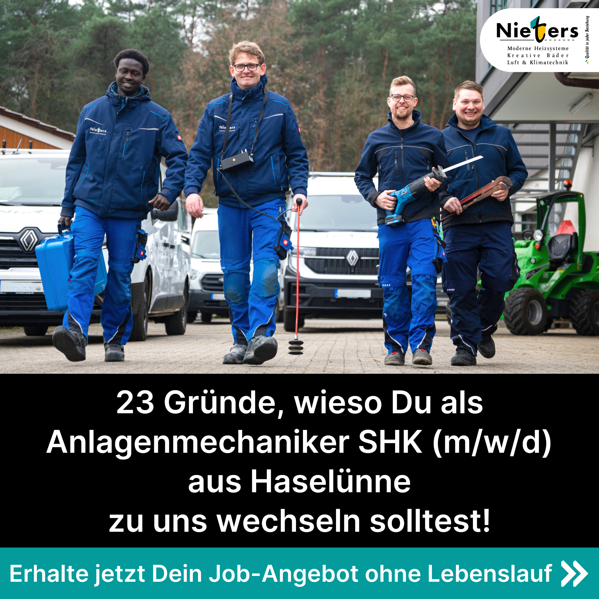 CandidateFlow: Anlagenmechaniker SHK Facebook ad