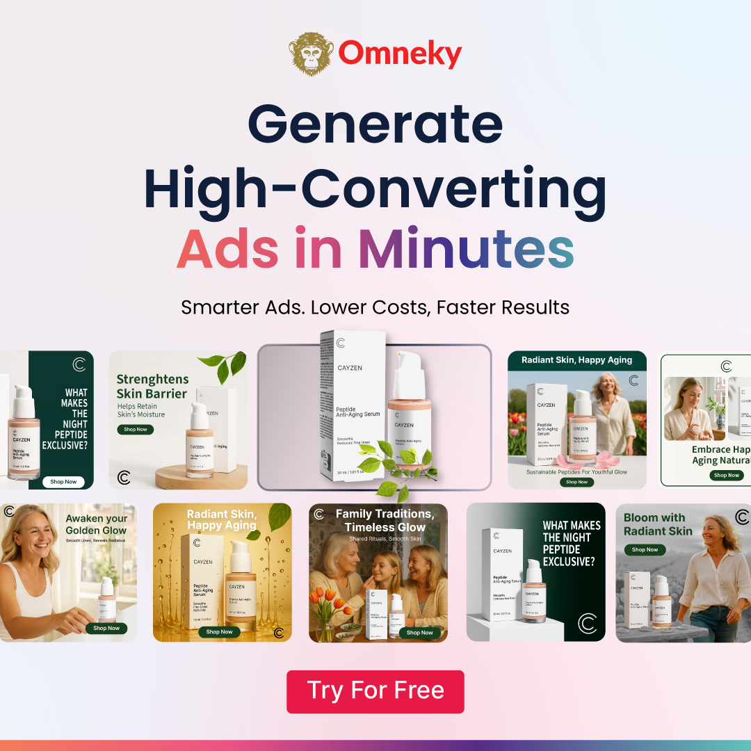 Omneky Facebook ad
