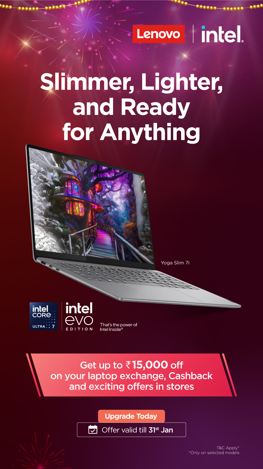 Lenovo India Facebook ad