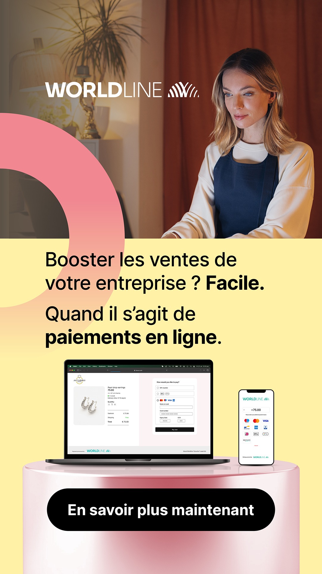 Worldline Belgique Business Facebook ad