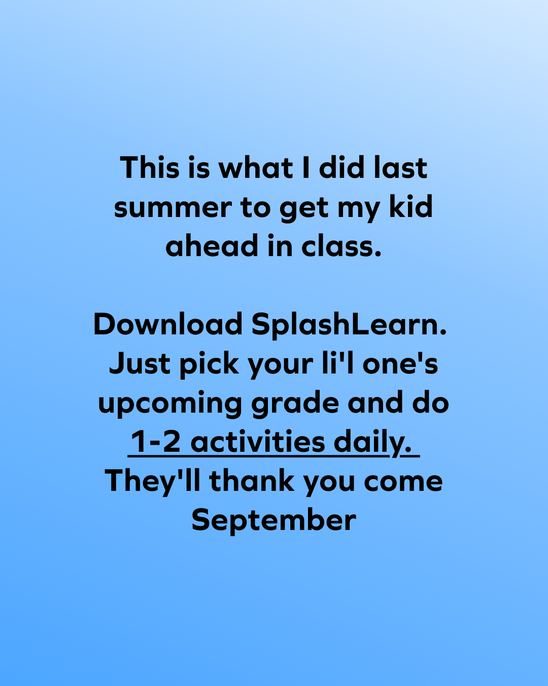 Miss Emily’s Learning Lab Facebook ad: GUILT FREE SCREEN TIME FOR KIDS!