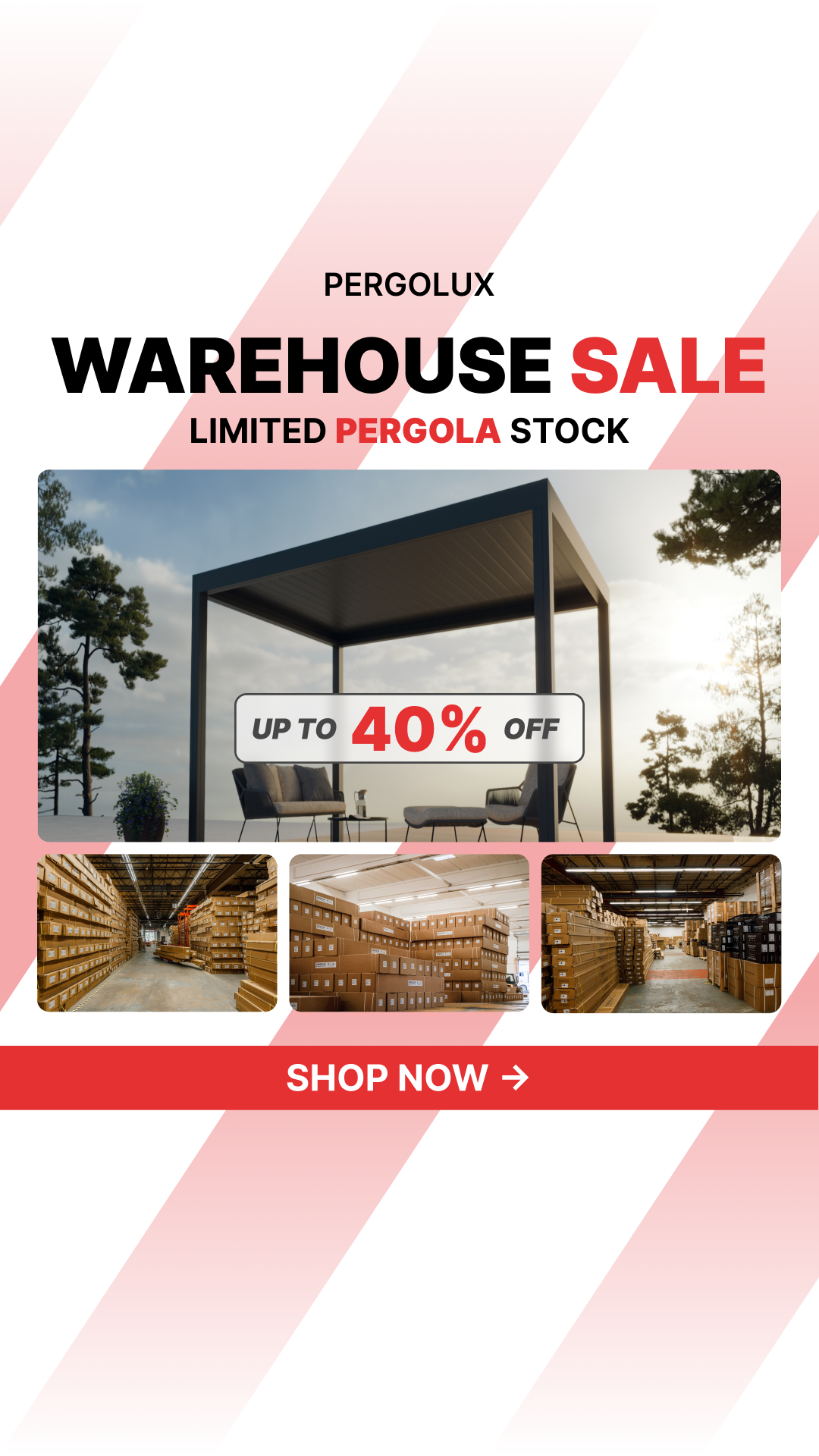 pergolux.au Facebook ad