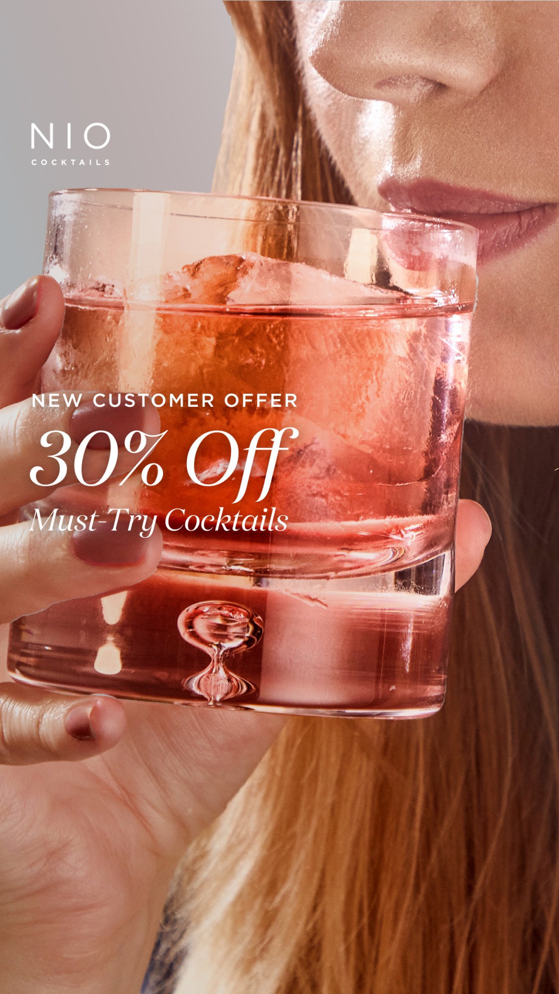 NIO Cocktails Facebook ad