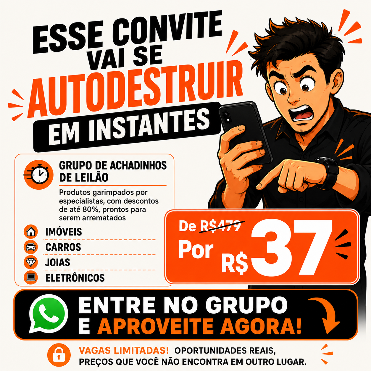 Lerry Granville - Leilões Facebook ad