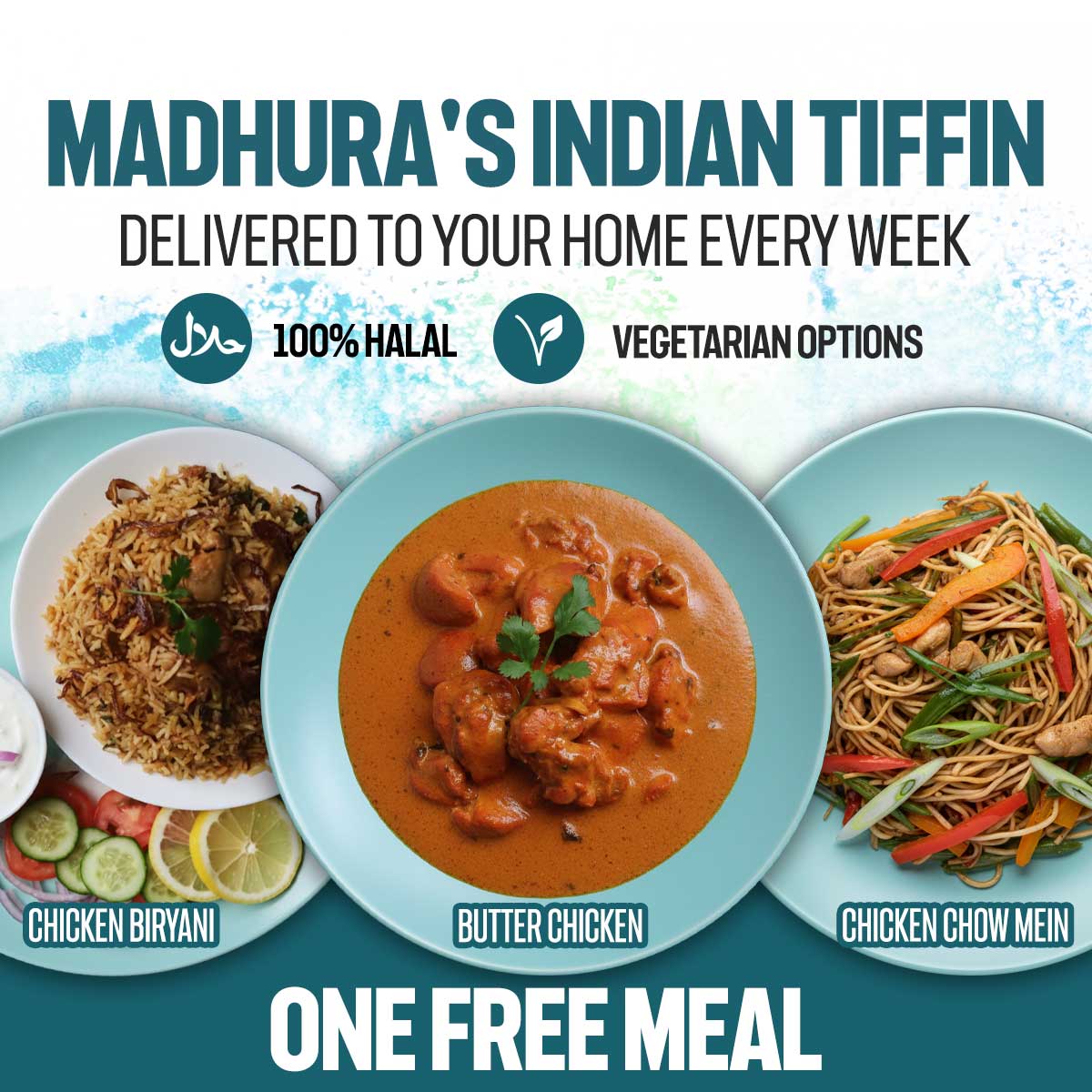 Madhura's Tiffin Service Facebook ad: Chef Madhura Is a True Cooking Champion