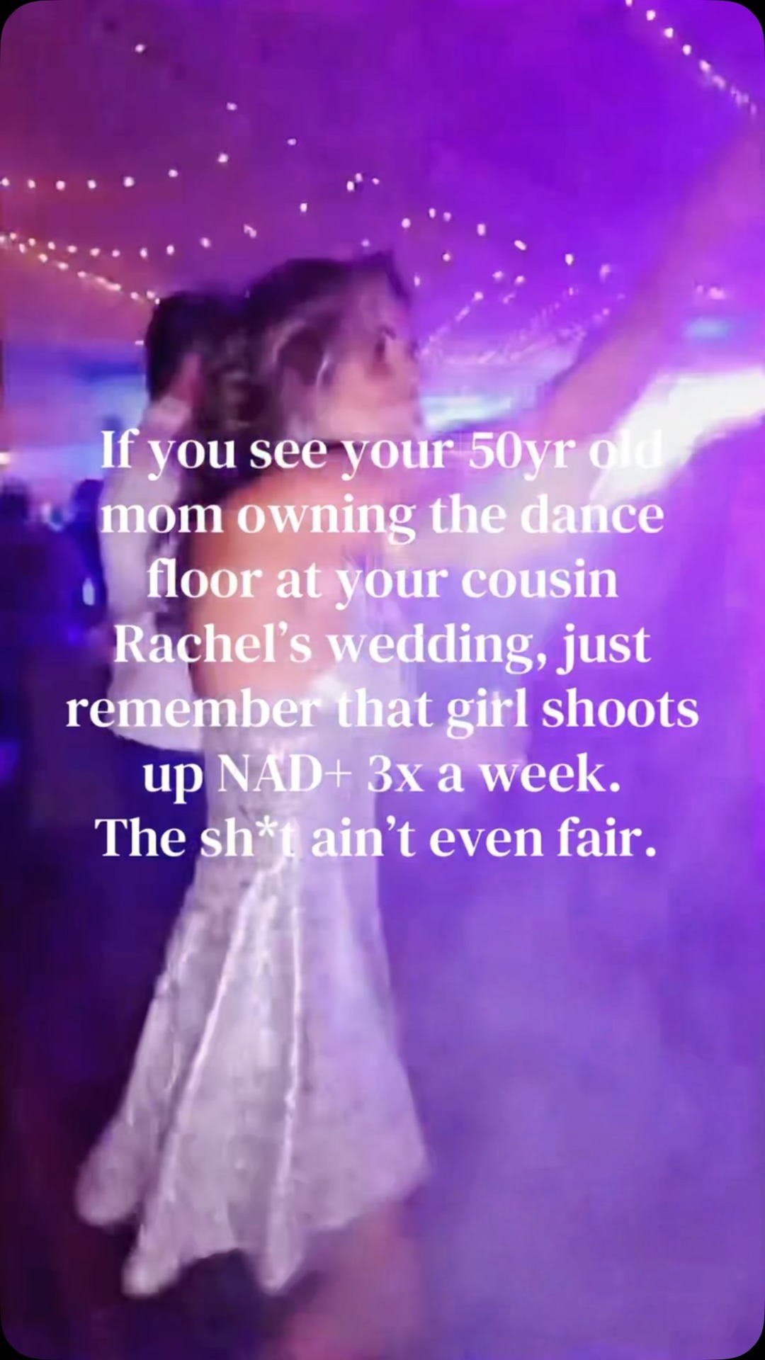 AgelessRx Facebook ad: I’m not even joking.ever since this woman started…