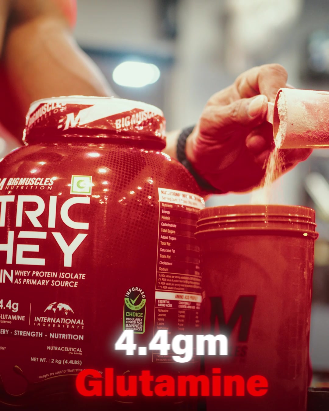 BigMuscles Nutrition Facebook ad from Sep 11, 2024