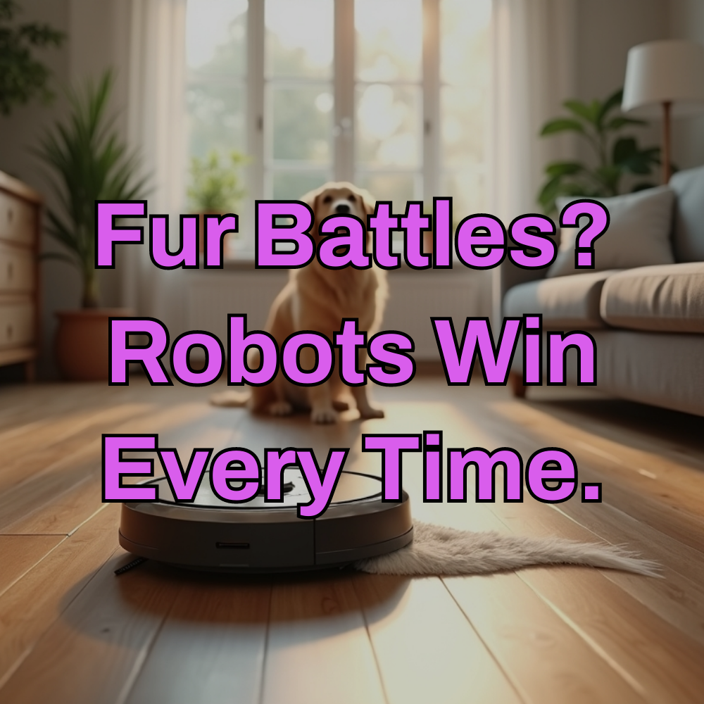 Smart Choice Central Facebook ad: Best Robot Vacuums For Dog Hair.
