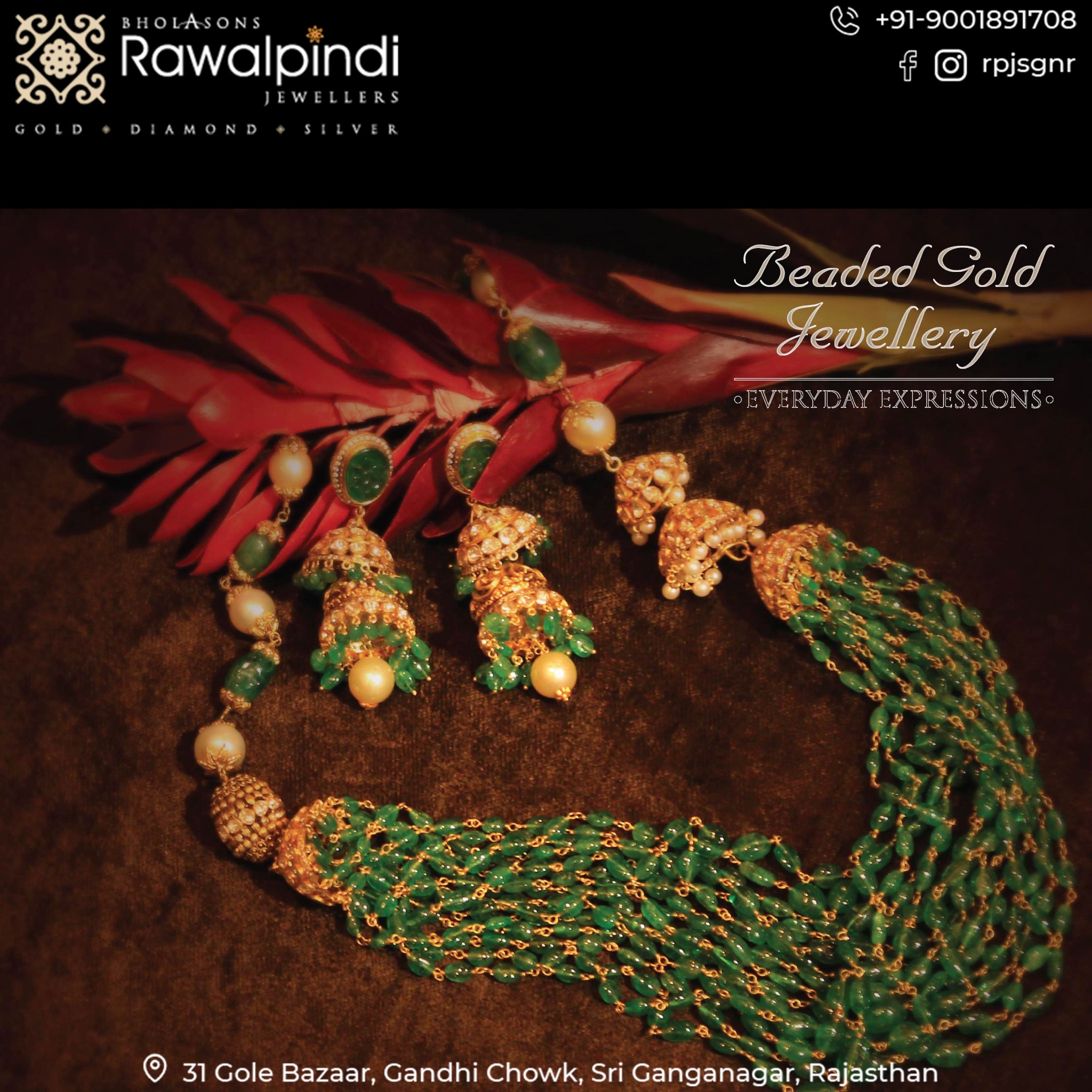 Rawalpindi Jewellers Facebook ad: Celebrate with us & get Festive Discount on…